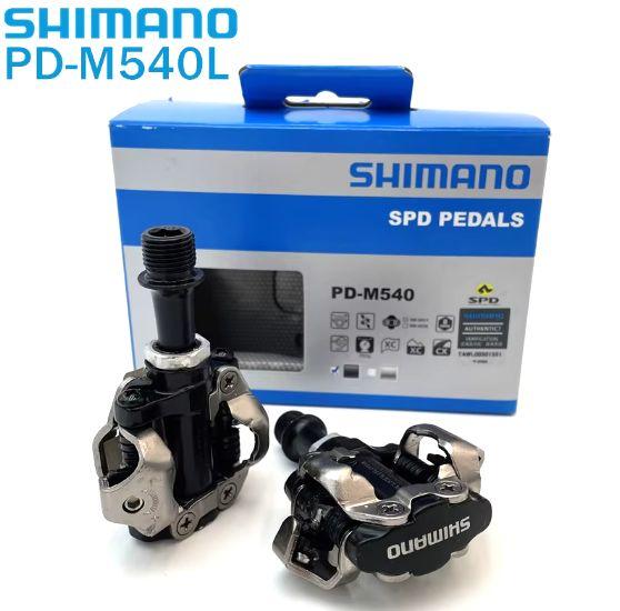 Контактные педали spd Shimano pd-m540 orig черные + 2 шипа sh51