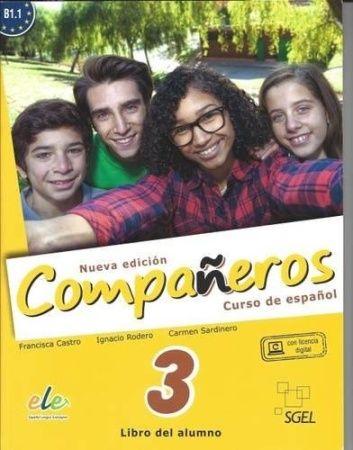 Compa eros 3 NUEVA Edicion - Libro del alumno+licencia