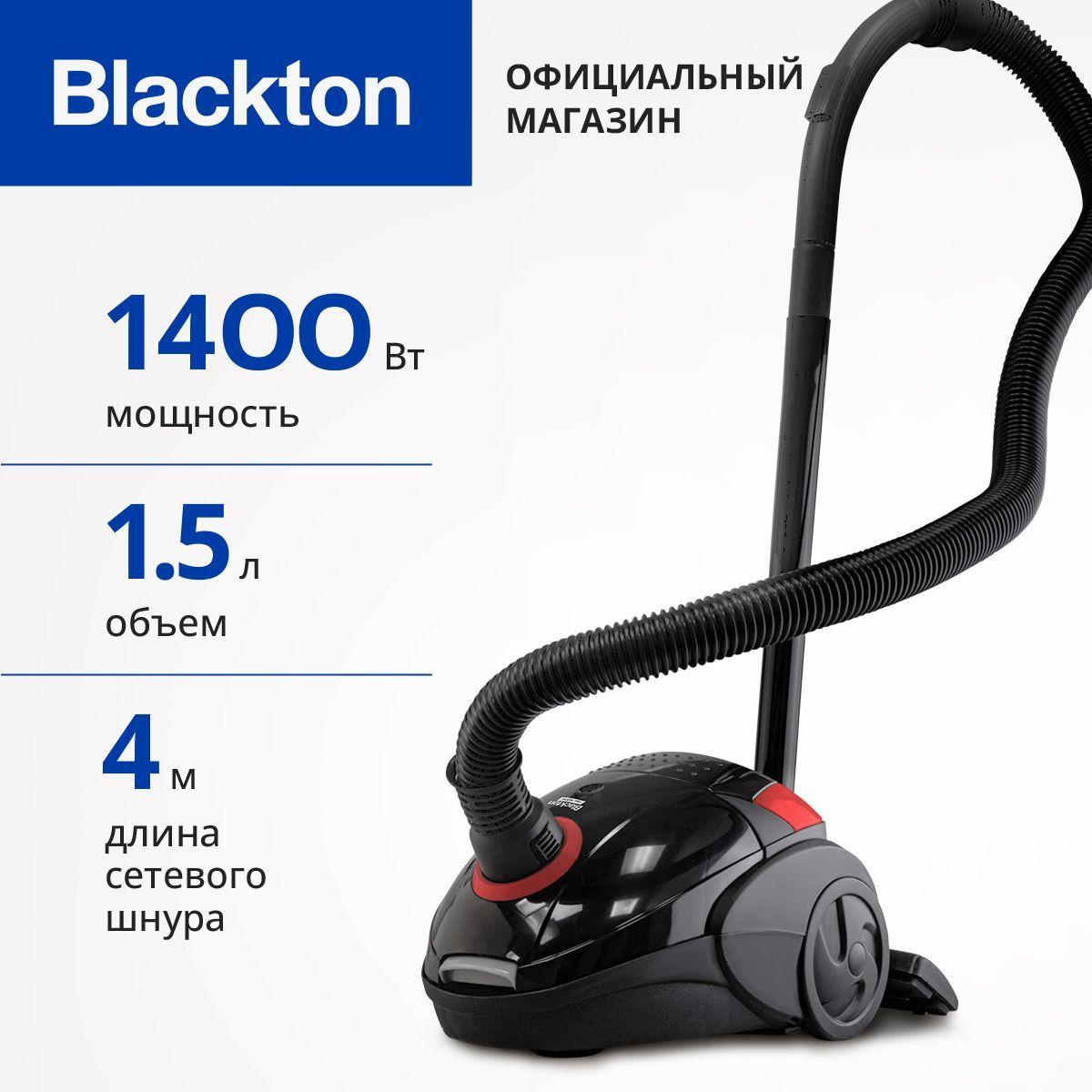 Blackton | Пылесос проводной Bt VC1401B, черно-красный