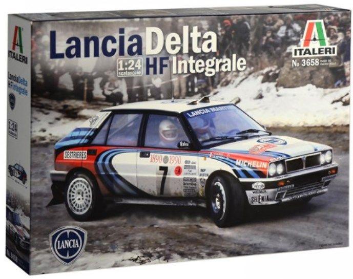 3658 Italeri Автомобиль LANCIA DELTA HF INTEGRALE 1/24