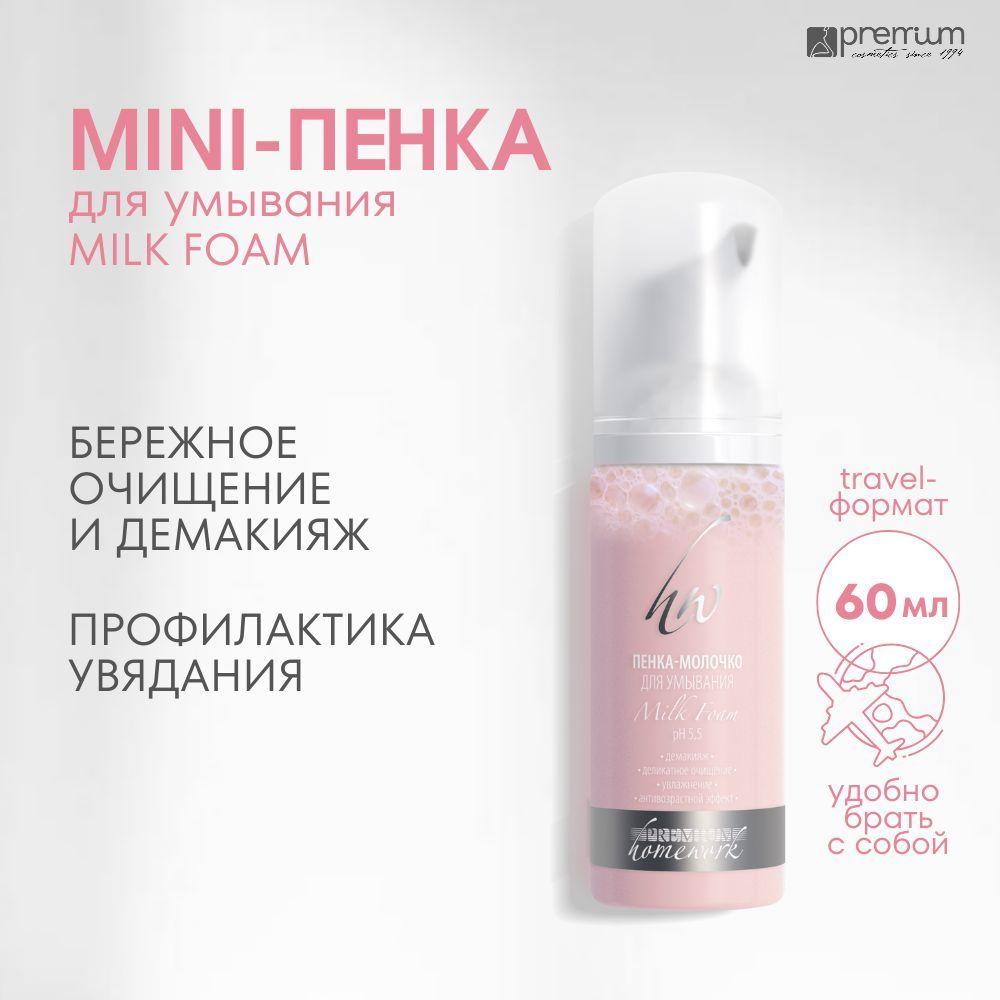 Premium MINI Пенка-молочко для умывания Milk Foam