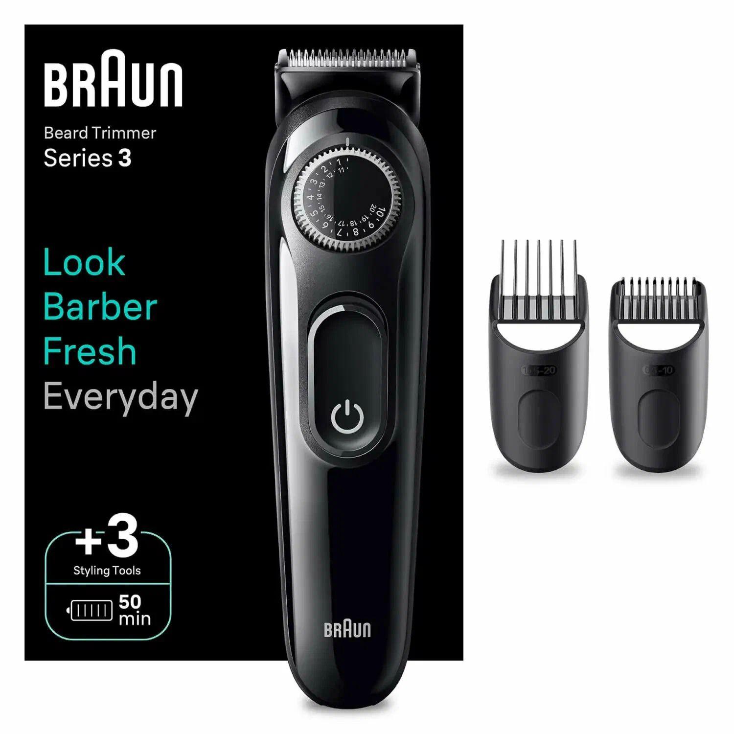 Триммер для бороды и усов Braun BT3410