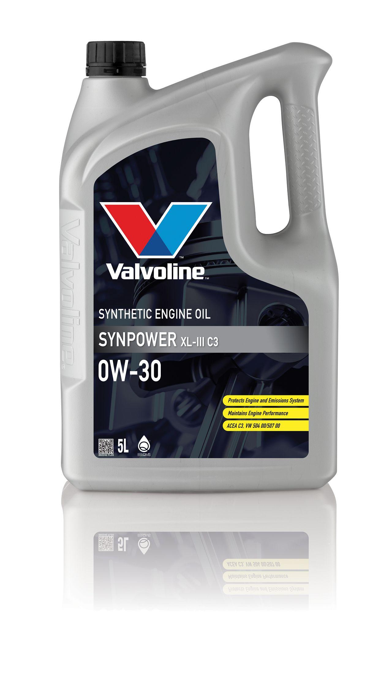 Valvoline SYNPOWER XL-III C3 0W-30 Масло моторное, Синтетическое, 5 л