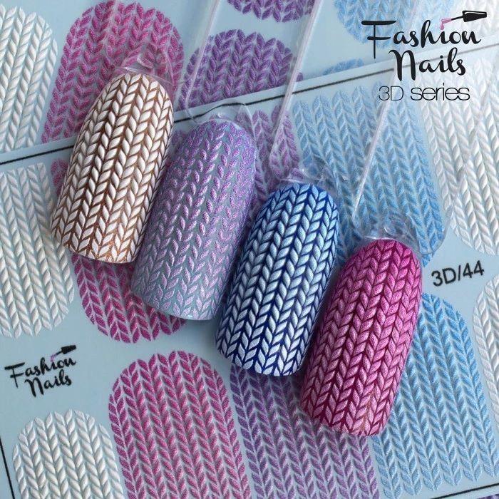 Fashion Nails | Слайдеры Fashion Nails 3D 44