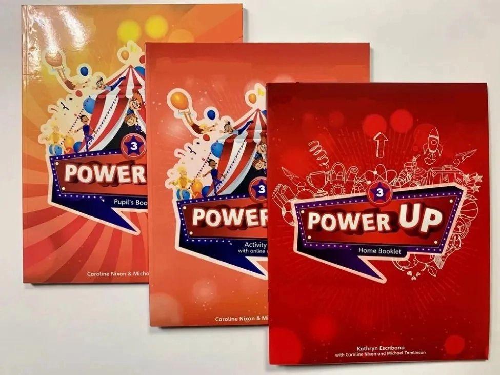 Power Up Level 3: Pupil's Book (с DVD диском) + Activity + Home Booklet