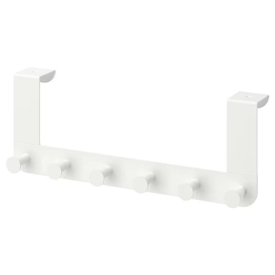 Дверная вешалка IKEA ENUDDEN, белая, 35x13 см