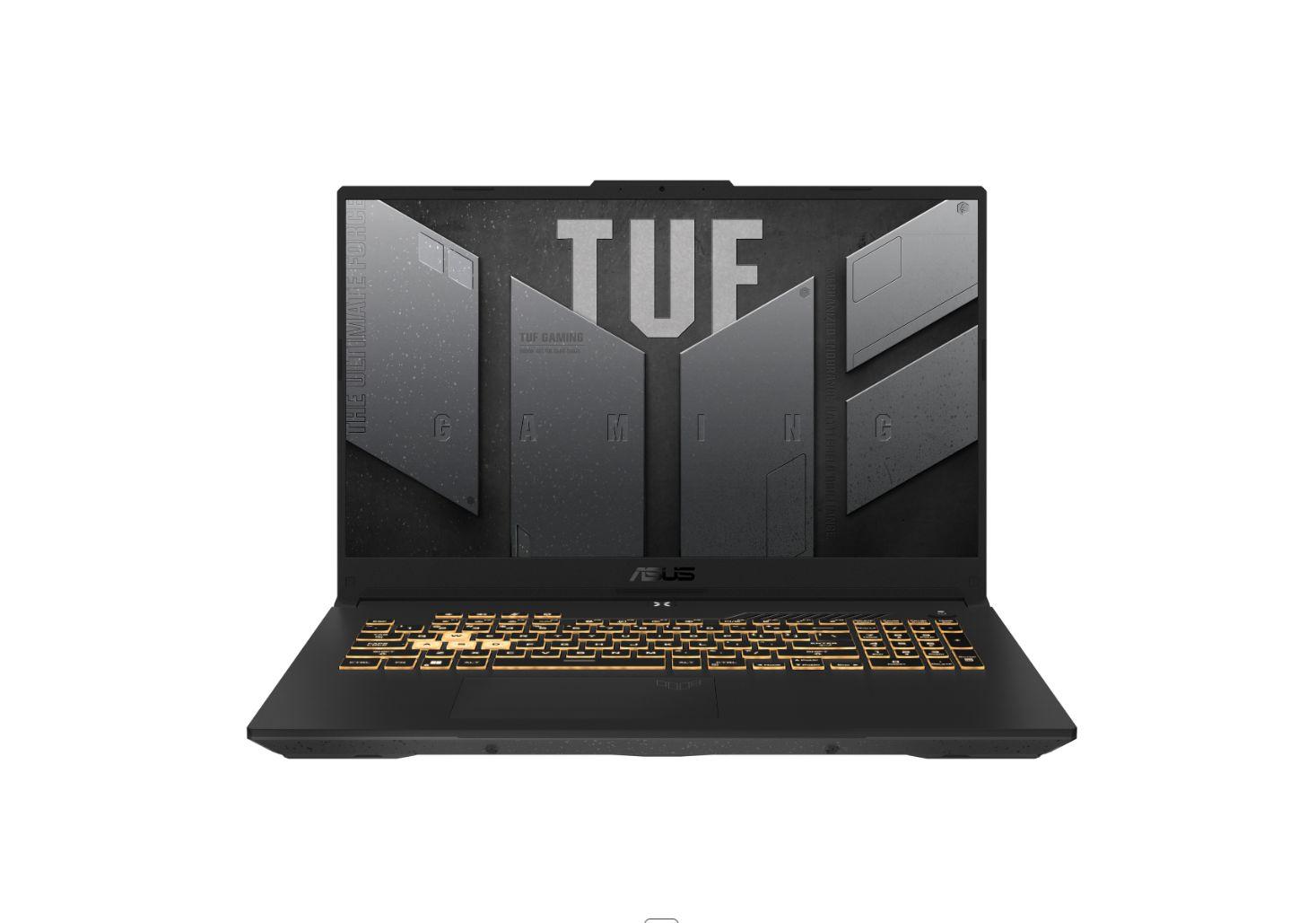 ASUS TUF Gaming F17 Игровой ноутбук 17.3", Intel Core i5-12500H, RAM 16 ГБ, SSD 512 ГБ, NVIDIA GeForce RTX 3050 для ноутбуков (4 Гб), Без системы, (90NR0GX1-M00740), черно-серый, Русская раскладка