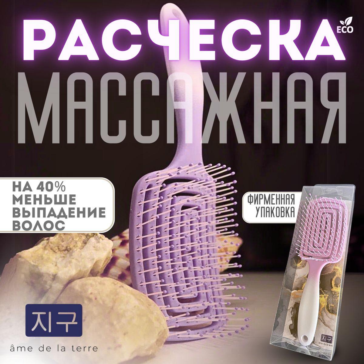 Массажная продувная расческа, антистатическая для распутывания волос, для сушки и укладки мокрых волос