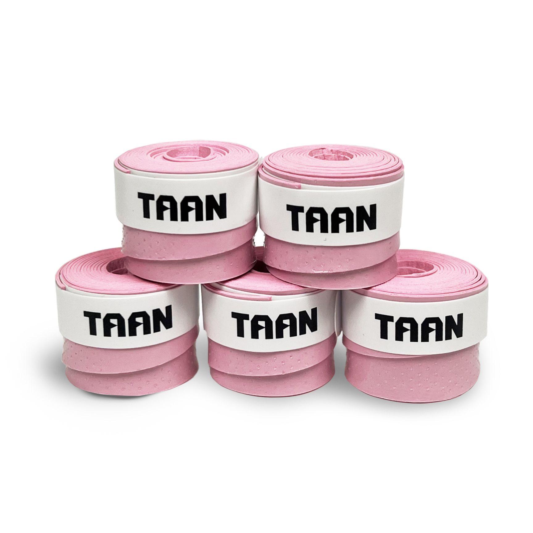 Намотка, обмотка для ракеток Taan TW-750, Light Pink, набор 5 шт.