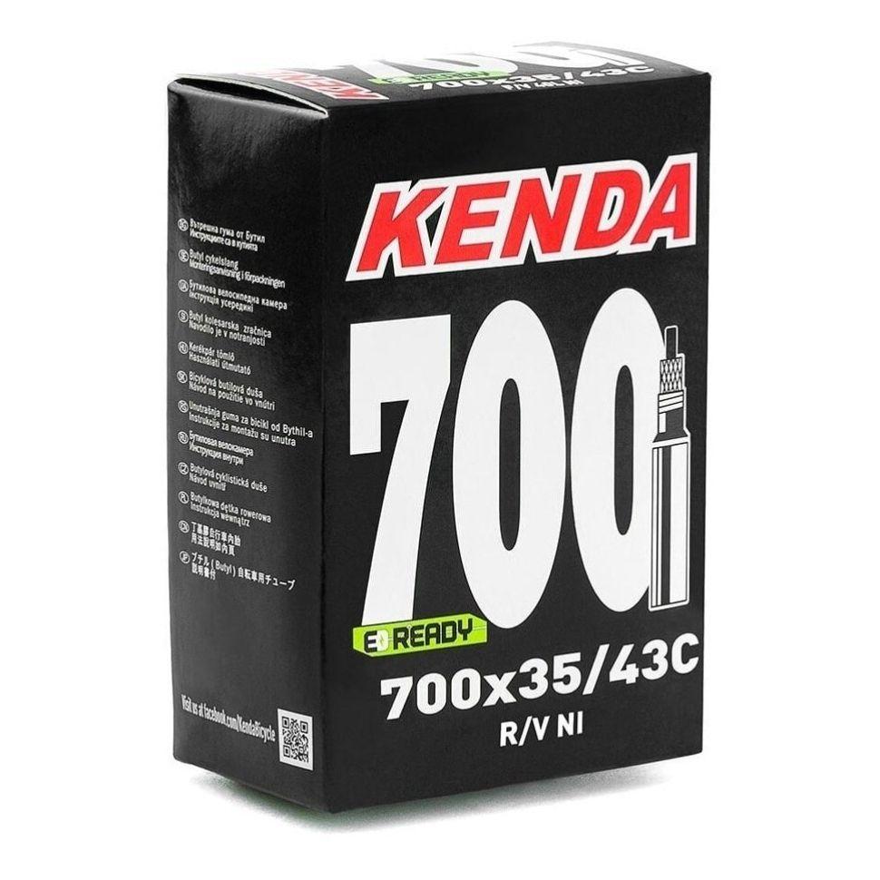 Велокамера Kenda 28" 700 x 35/43C, F/V 48 мм ниппель Presta, 28 х 1,35 - 1,75 E-Ready