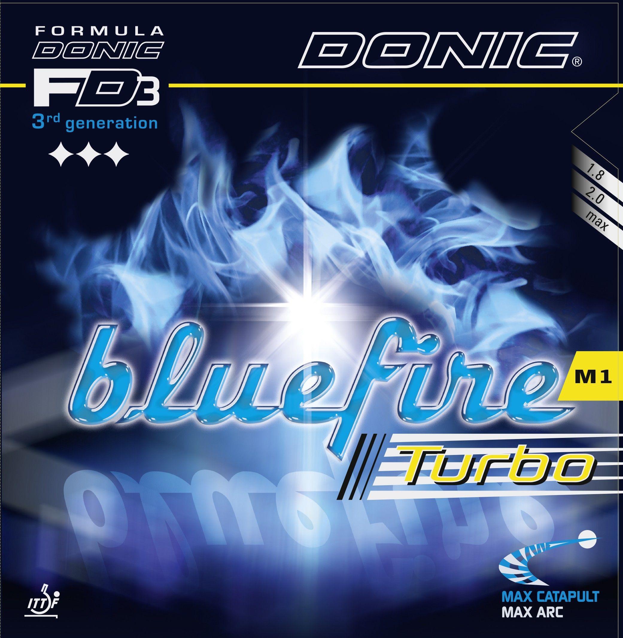 Накладка для ракетки Donic Bluefire M1 Turbo 2.0 red