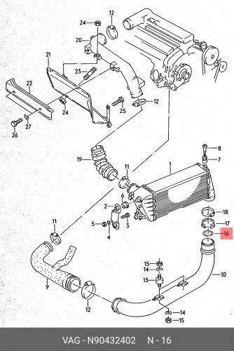 Кольцо уплотнительное PORSCHE