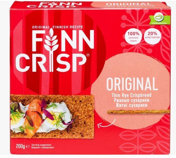 Finn Crisp | Сухарики ржаные Finn Crisp Original, 200 г,