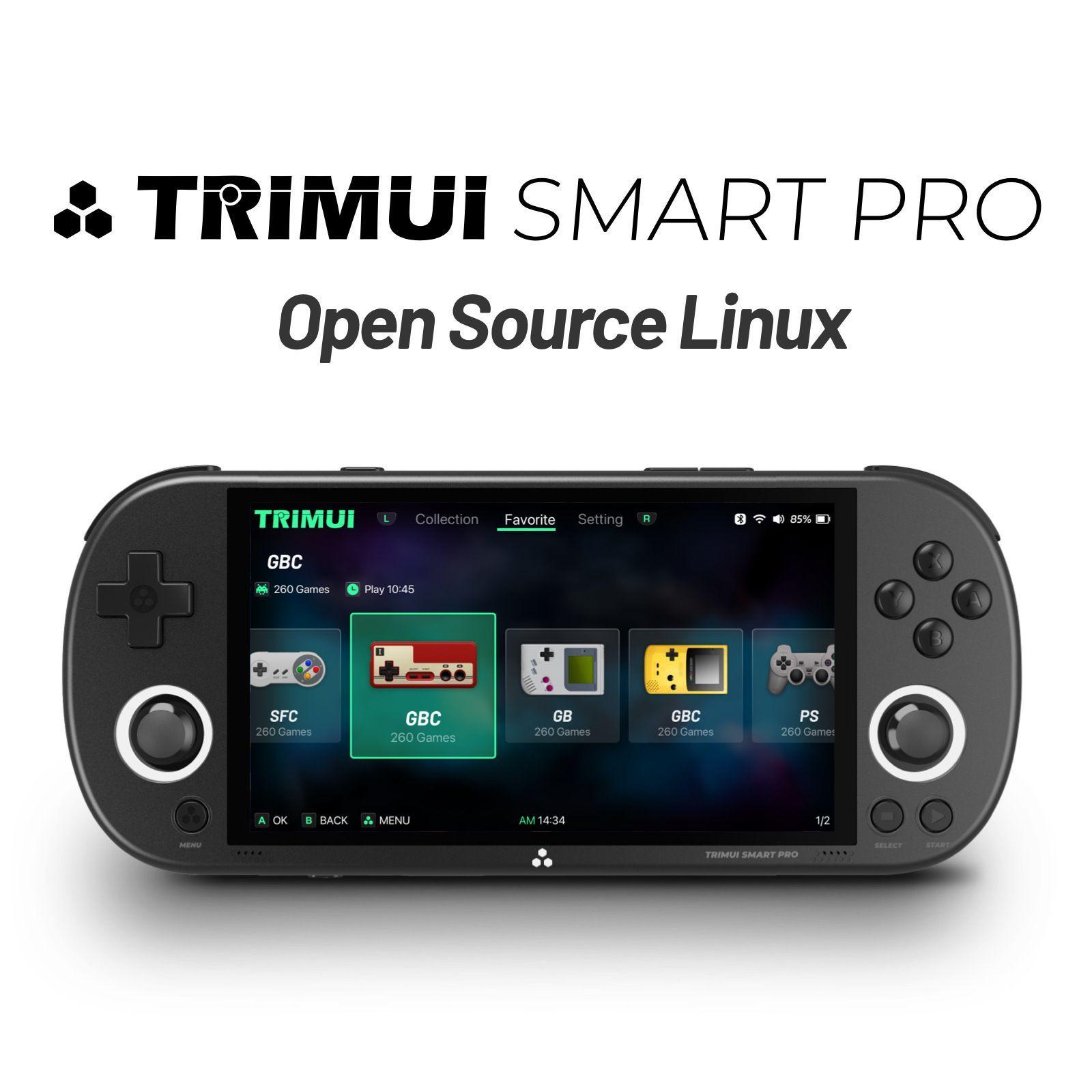 Игровая приставка.TRIMUI SMART PRO Русское меню