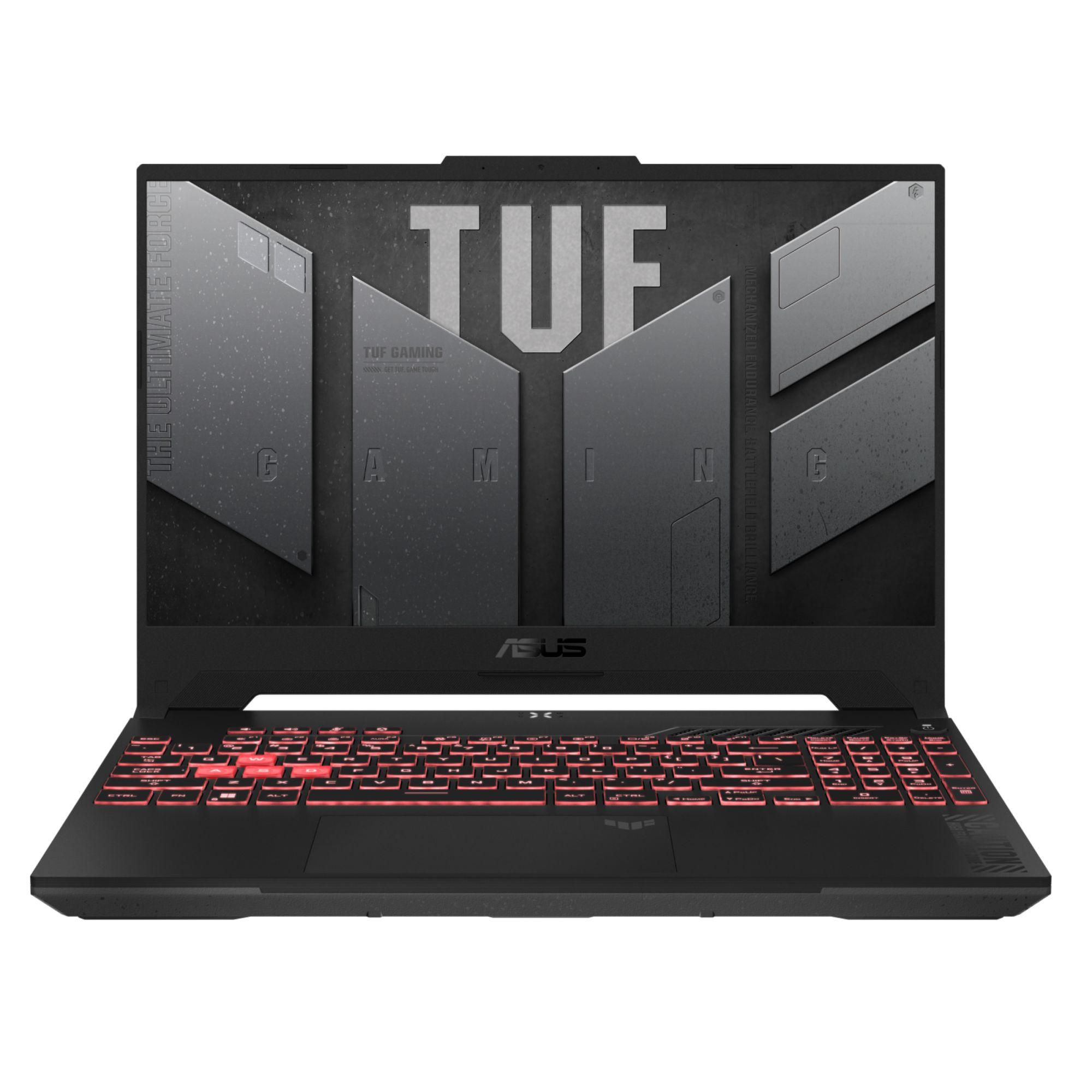 ASUS TUF A15 FA507UV-LP029 Игровой ноутбук 15.6", AMD Ryzen 9 8945H, RAM 16 ГБ, SSD 512 ГБ, NVIDIA GeForce RTX 4060 для ноутбуков (8 Гб), Без системы, (90NR0I25-M001F0), серый, Русская раскладка