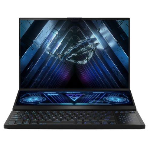 ASUS ROG Zephyrus Duo 16 GX650PY-NM085W (90NR0BI1-M004X0) Игровой ноутбук 16", AMD Ryzen 9 7945HX, RAM 32 ГБ, SSD 2048 ГБ, GeForce RTX 4090 для ноутбуков (16 Гб), Windows Home, (90NR0BI1-M004X0), черный, Русская раскладка