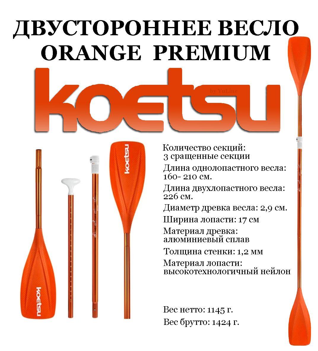 Koetsu Весло для SUP-доски