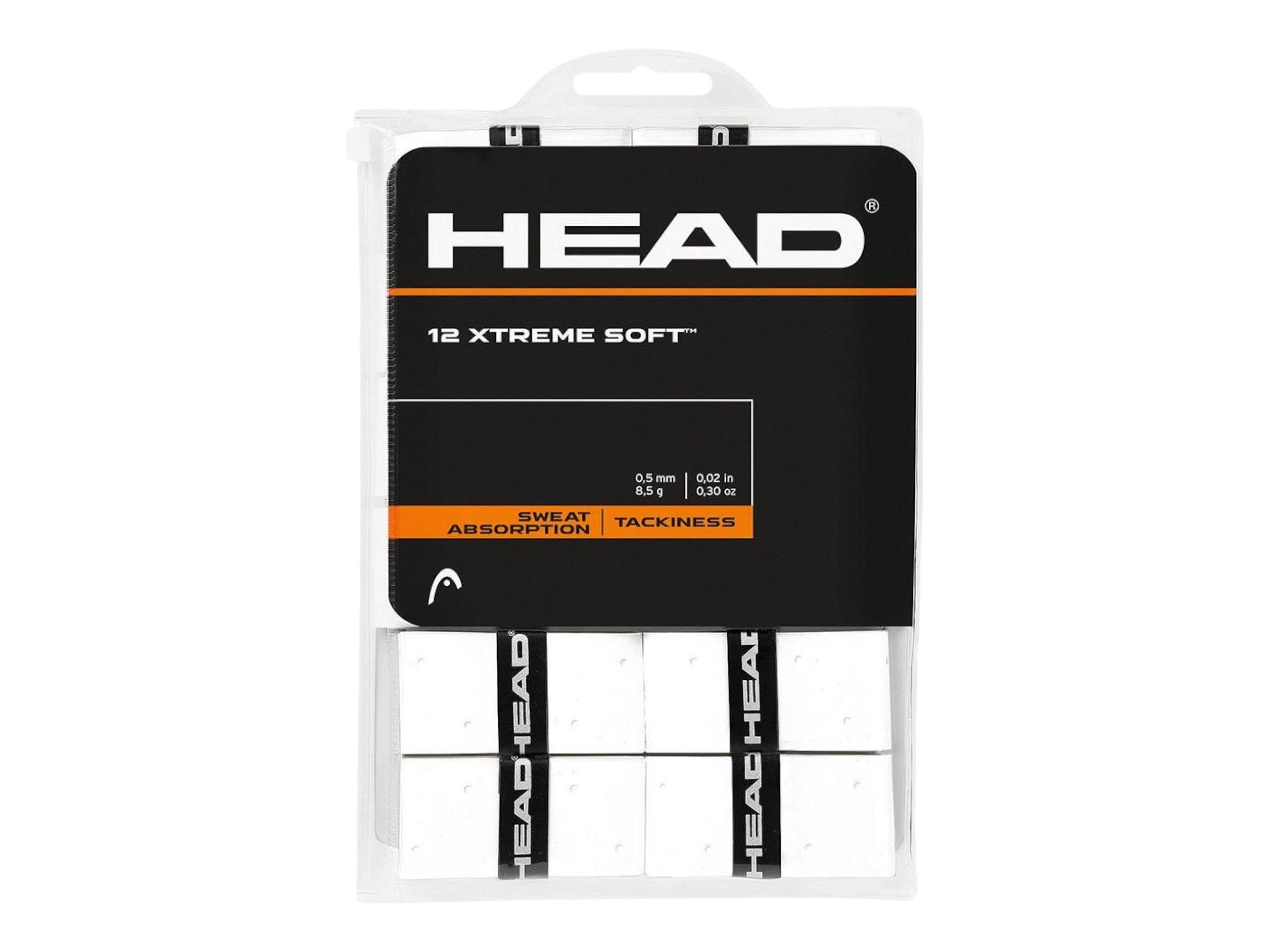 Намотка овергрип HEAD XTREME SOFT Р12 Белый