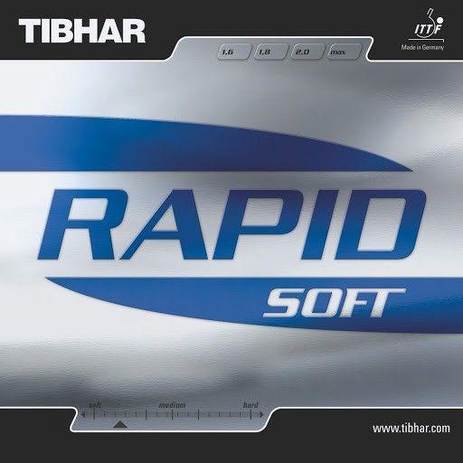 Накладка для ракетки Tibhar Rapid Soft 1.8 red