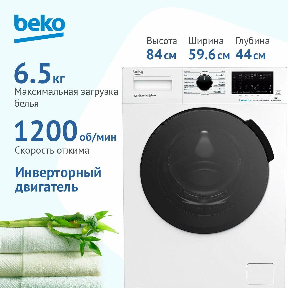 Стиральная машина Beko WSPE6H616W