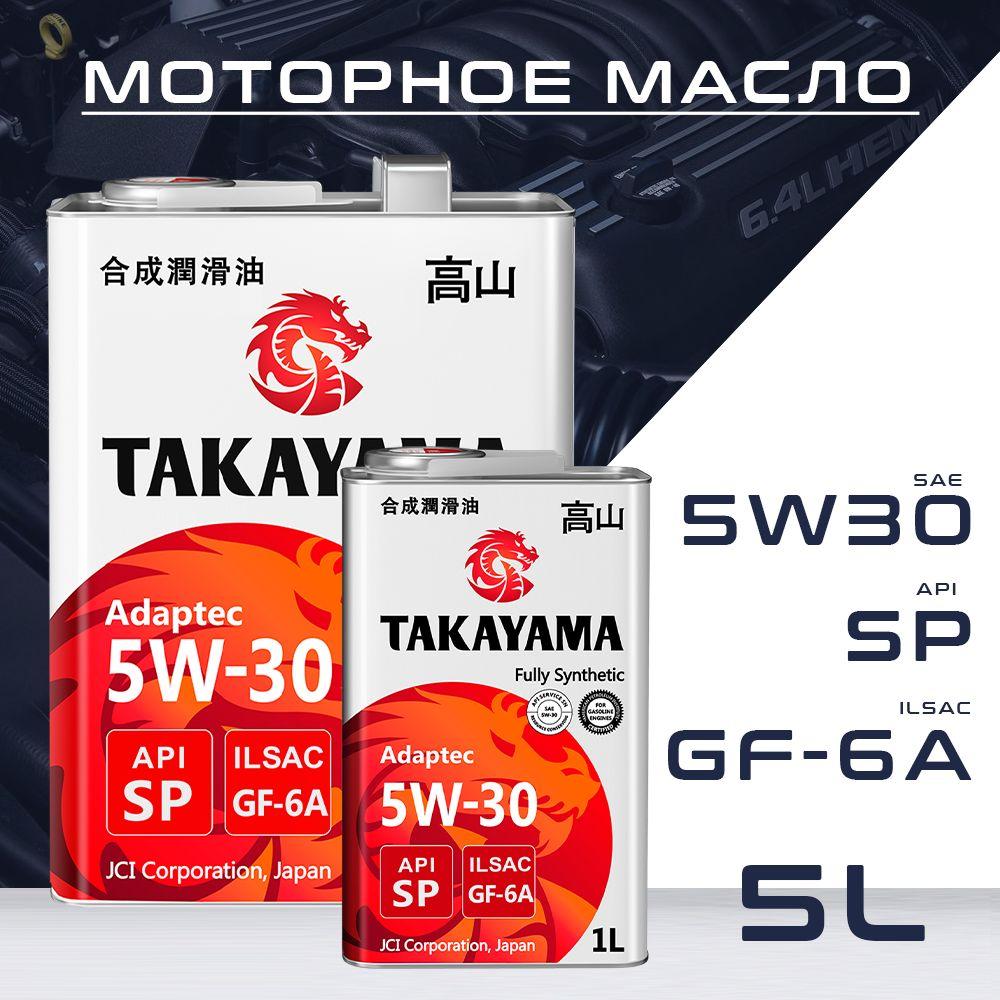 TAKAYAMA takayama 5/30 gf6a 5W-30 Масло моторное, Синтетическое, 5 л