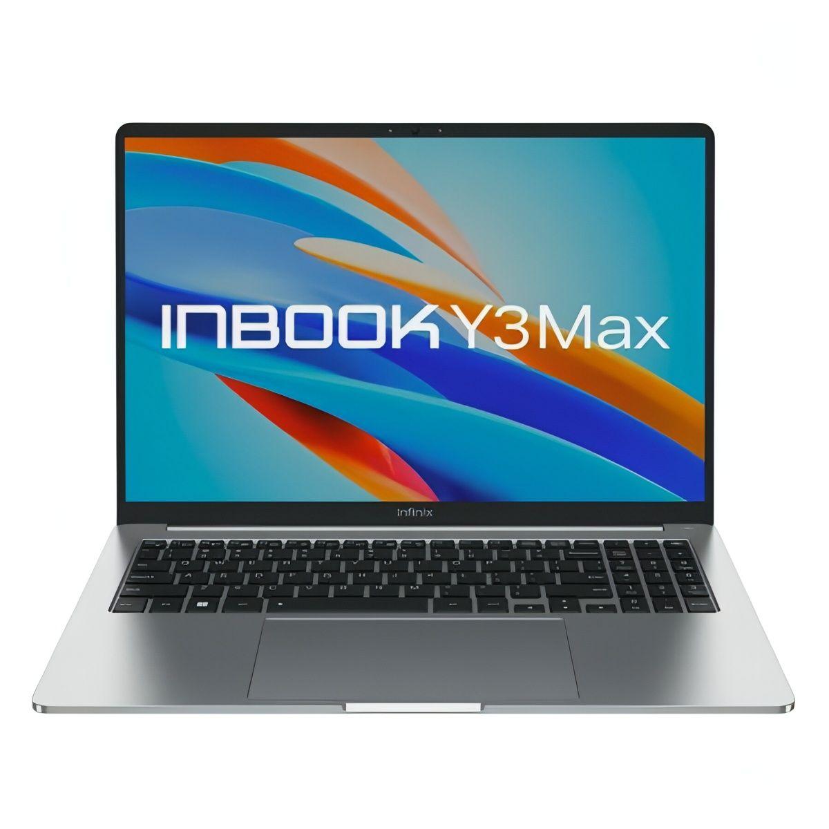 Infinix Inbook Y3 Max YL61A5 R7 5700U/16GB/512GB/W11/Grey Ноутбук 16", AMD Ryzen 7 5700U, RAM 16 ГБ, AMD Radeon RX Vega 8, (4894947039713), серый, Русская раскладка