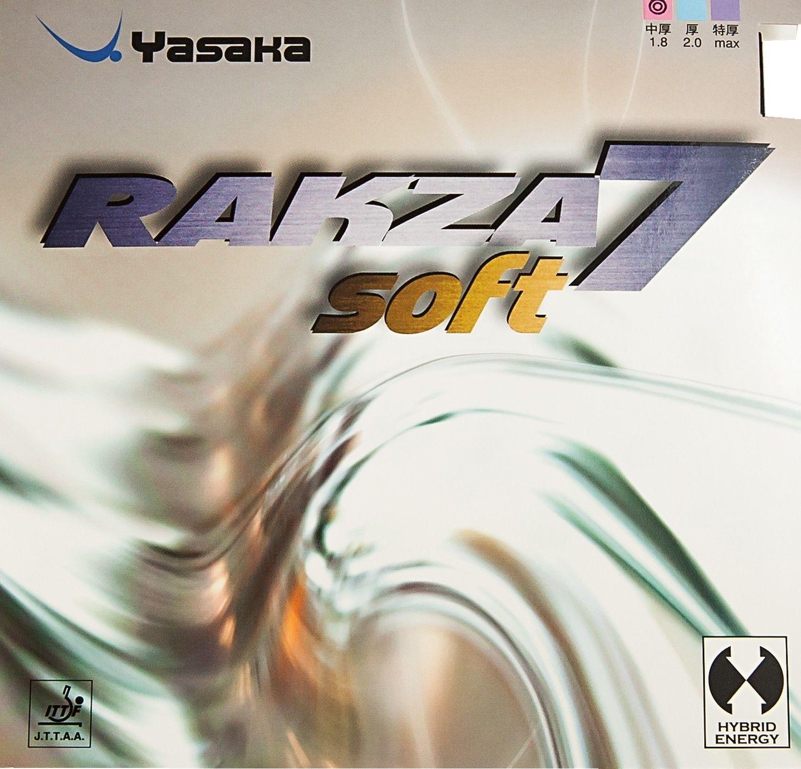 Накладка для ракетки Yasaka Rakza 7 Soft 1.8 black