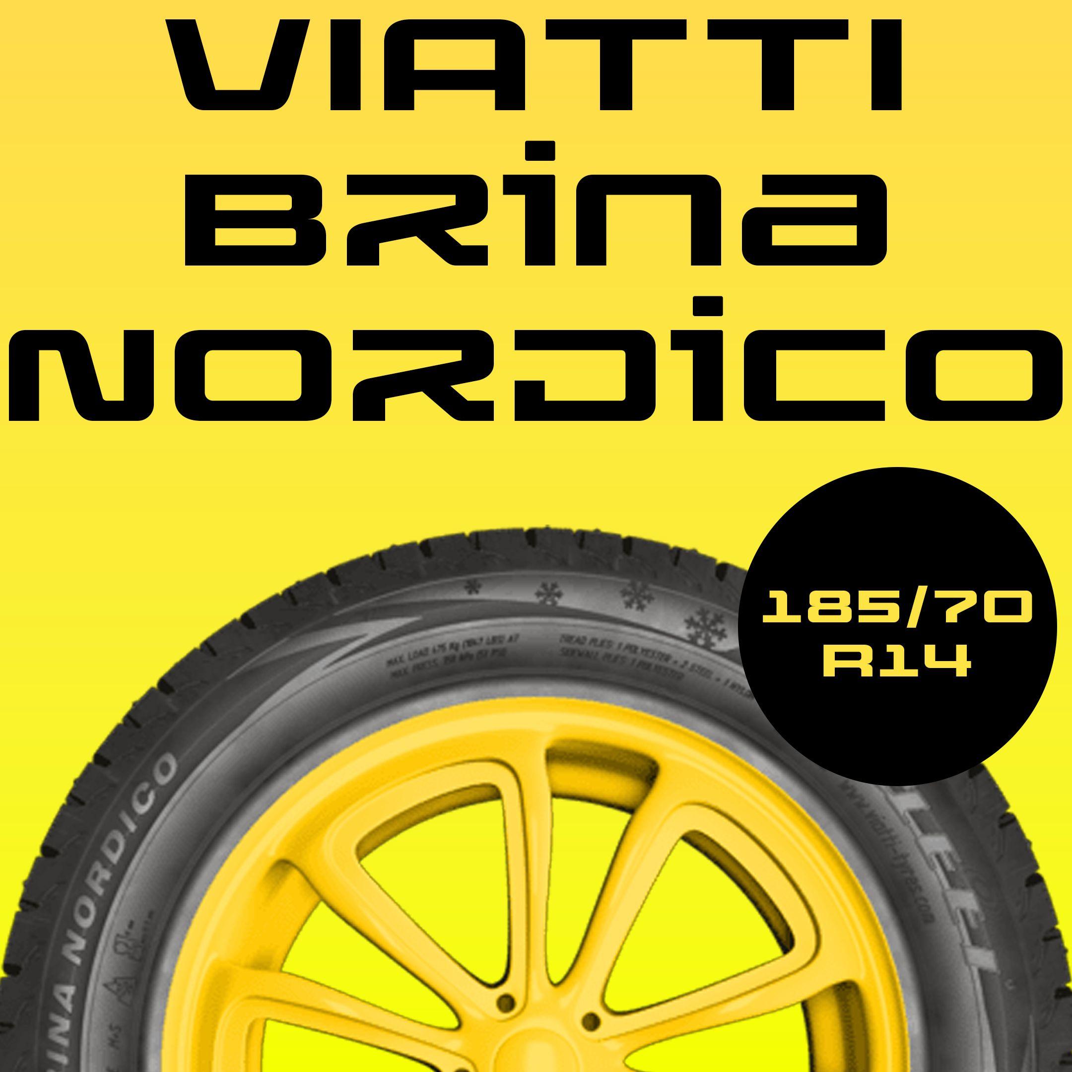 Viatti  Brina Nordico V-522 Шины  зимние 185/70  R14 88T Нешипованные