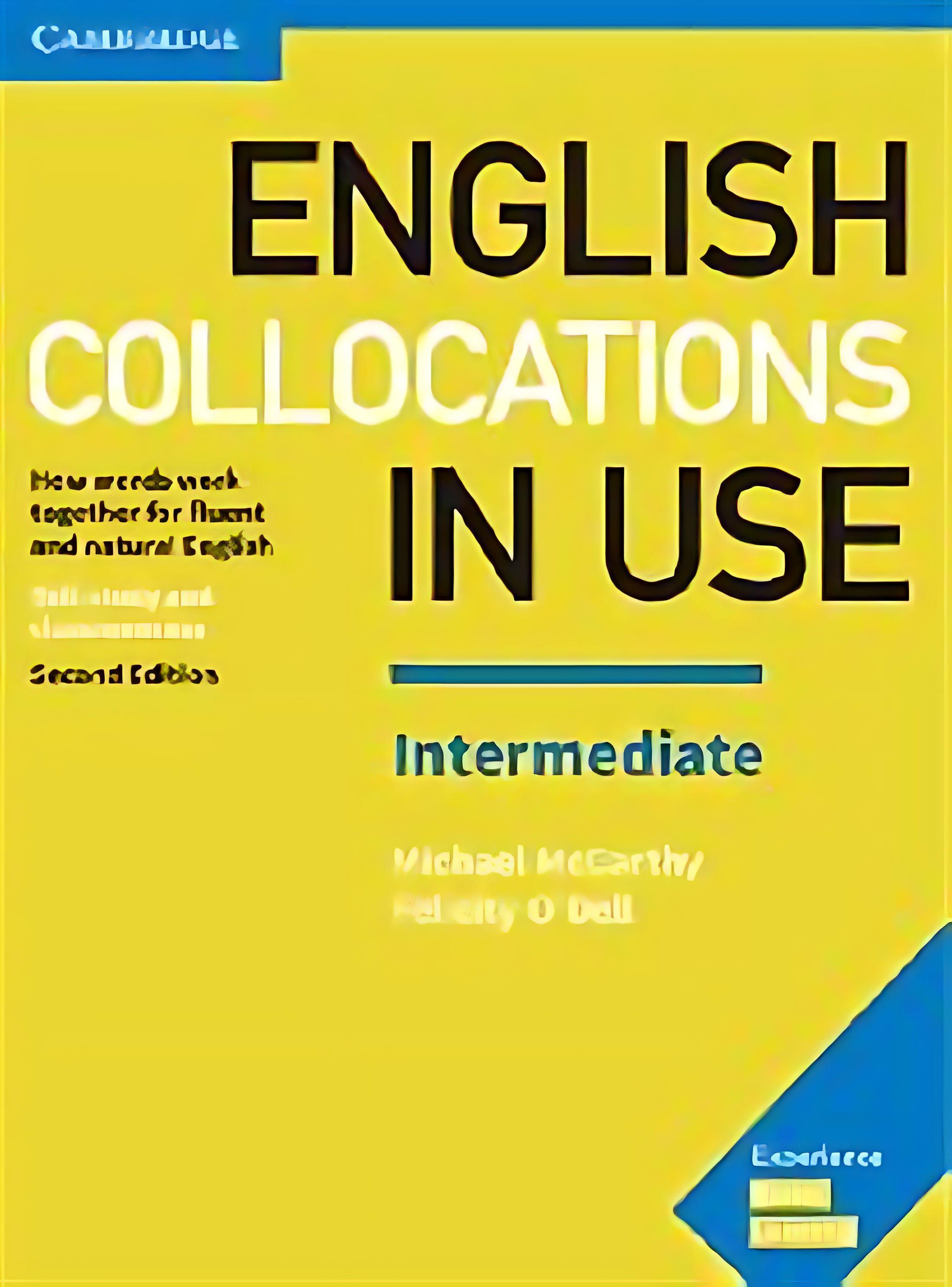 English Collocations in Use Intermediate