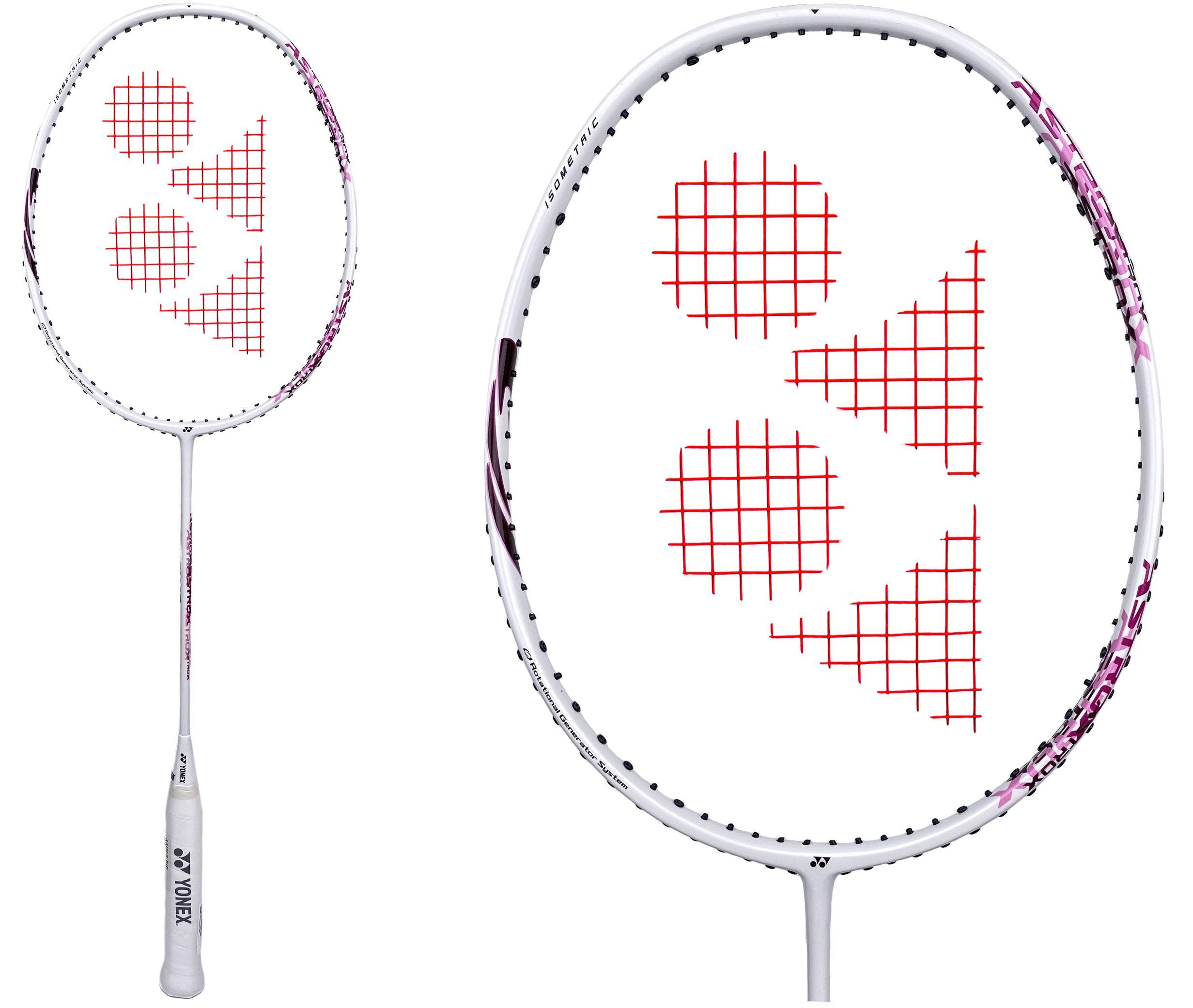 Ракетка для бадминтона Yonex Astrox 10 (White/Pink) (4UG5) со струной