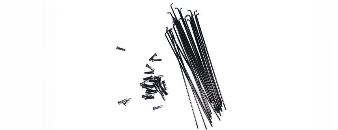 Спицы COLONY Spokes - Pack of 20 x spokes черные