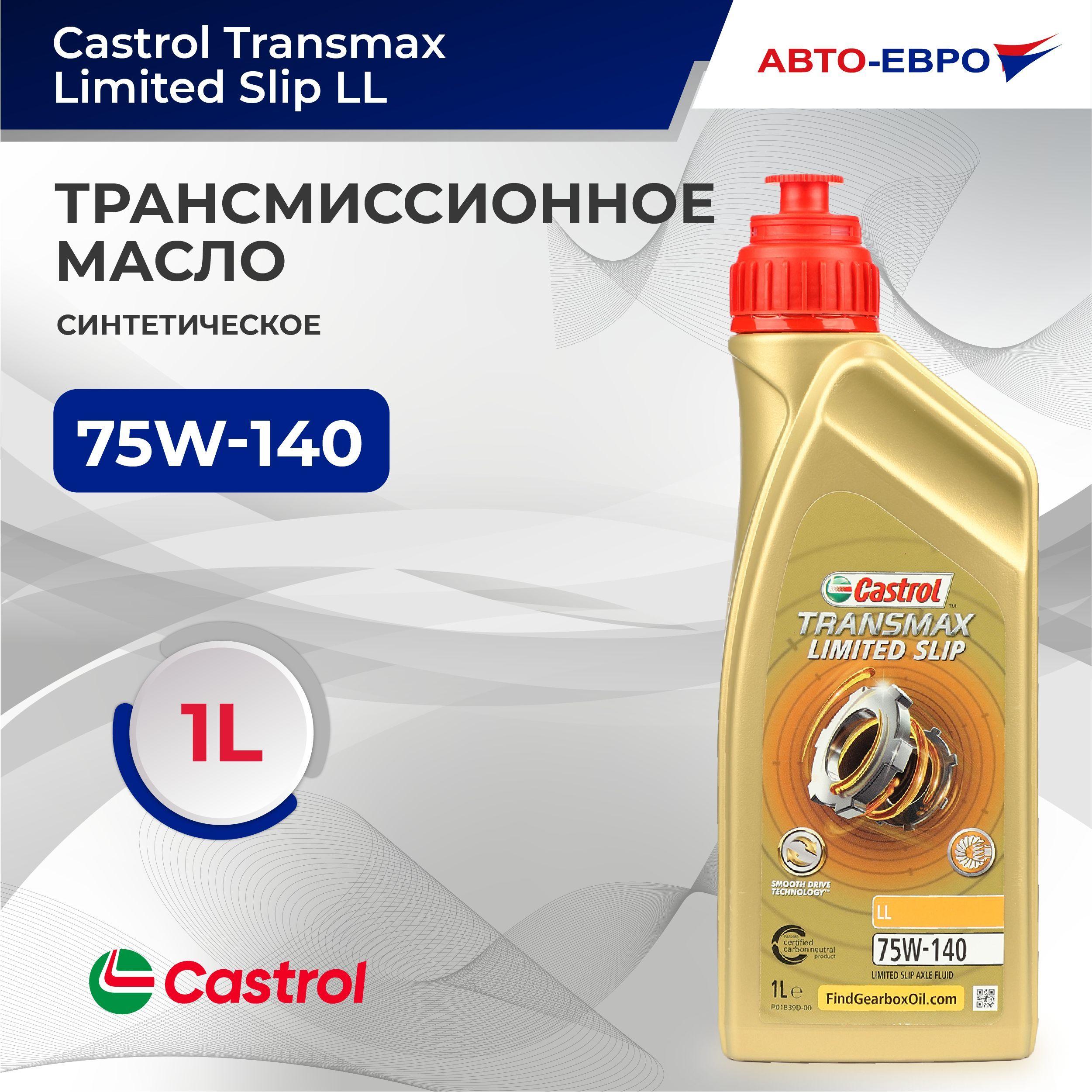 Масло трансм. Transmax Limited Slip LL 75W-140 (1 л.)