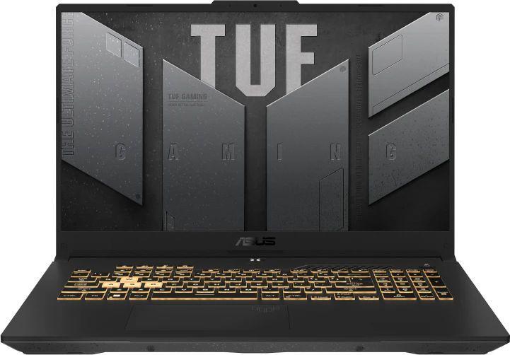 ASUS ASUS TUF Gaming F17 FX707VV-HX122, 1920x1080, IPS, Intel Core i7-13620H, RAM 16 ГБ, SSD 1000 ГБ, GeForce RTX 4060 - 8 ГБ, без ОС, серый Игровой ноутбук 17.3", Intel Core i7-13620H, RAM 16 ГБ, SSD 1000 ГБ, NVIDIA GeForce RTX 4060 для ноутбуков (8 Гб), Без системы, (90NR0CH5-M00690), серый, Русская раскладка