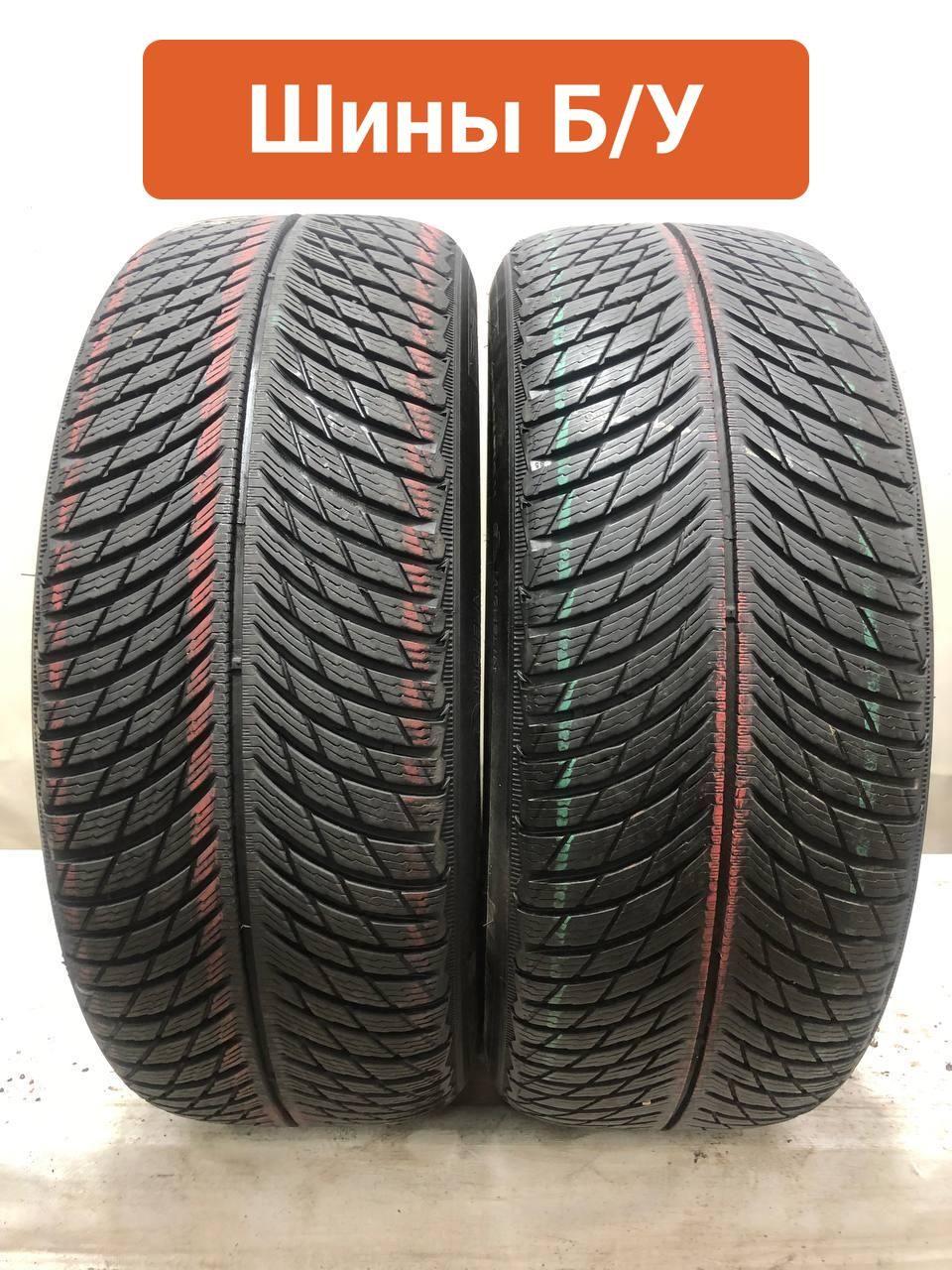 MICHELIN | MICHELIN 2 шт. Pilot Alpin 5 T0133701 Шины  с пробегом зимние 235/55  R17 103V Нешипованные