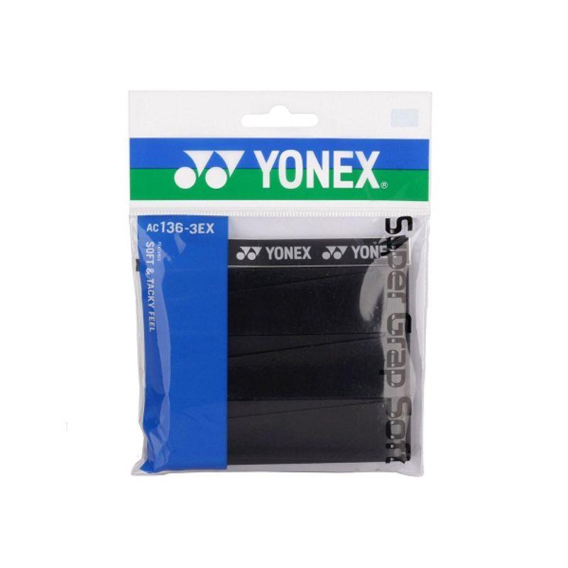 Обмотка для ручки Yonex Overgrip Super Grap Soft x3, Black