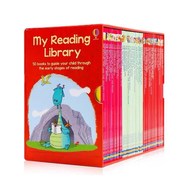 My Reading Library Коллекция 50 книг Издательство Usborne Детские книги для чтения на Английском языке