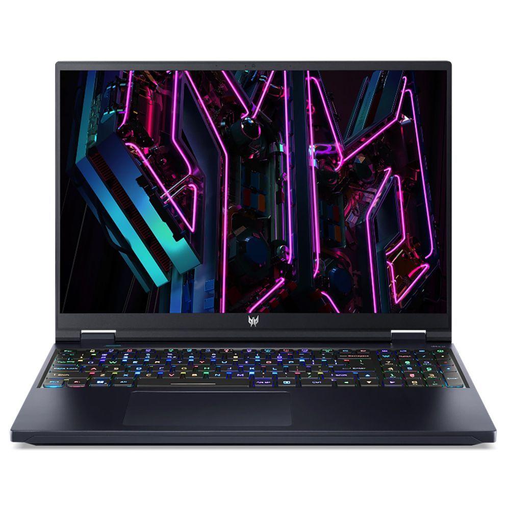 Acer Predator Helios 16 PH16-72-90W0 Игровой ноутбук 16", Intel Core i9-14900HX, RAM 32 ГБ, SSD 2048 ГБ, NVIDIA GeForce RTX 4080 для ноутбуков (12 Гб), Windows Home, (NH.QNZCD.001), черный, Русская раскладка