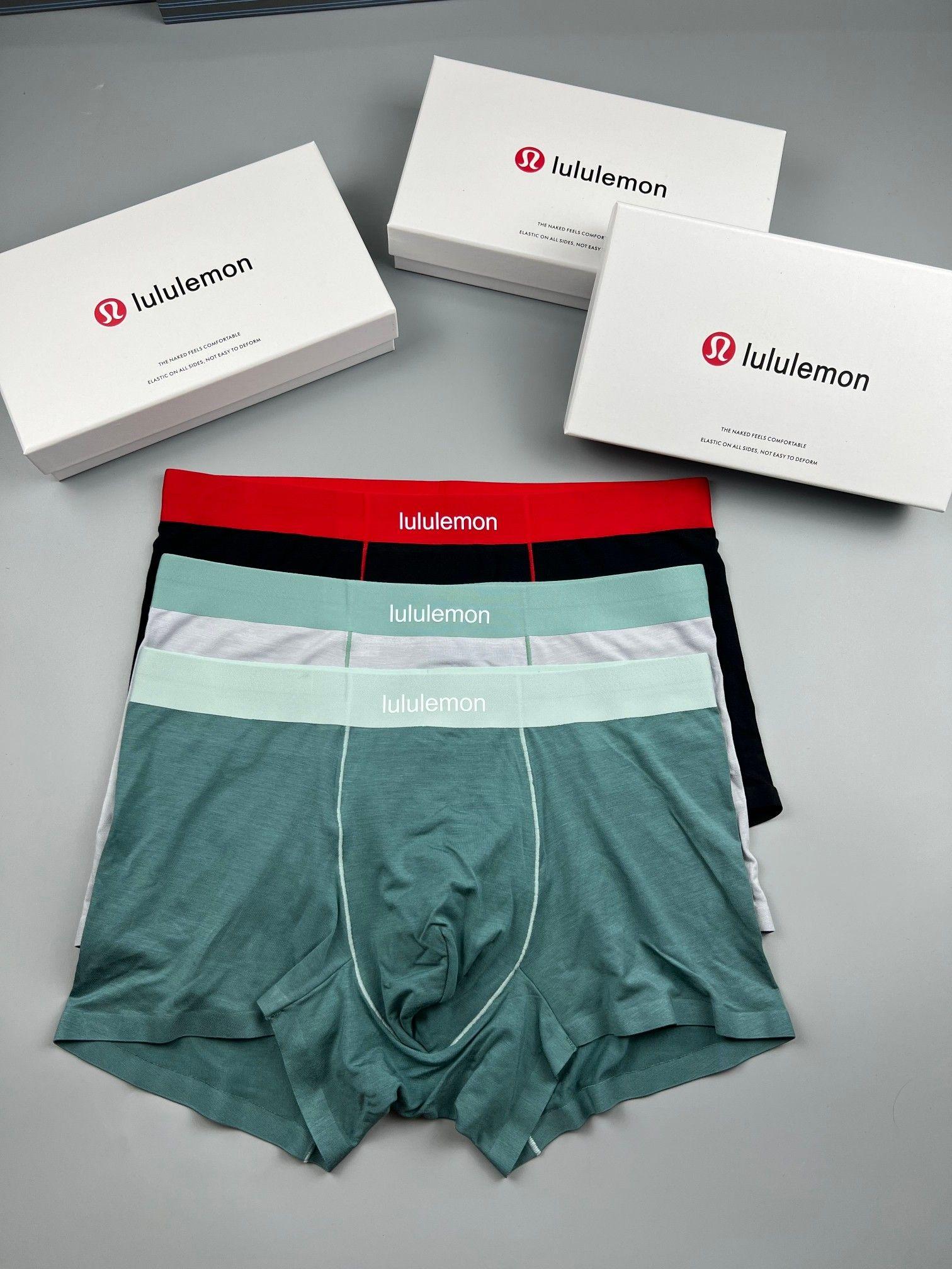 Трусы боксеры lululemon, 3 шт