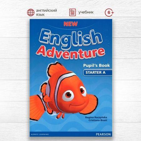 New English Adventure Starter A Pupil's Book+DVD