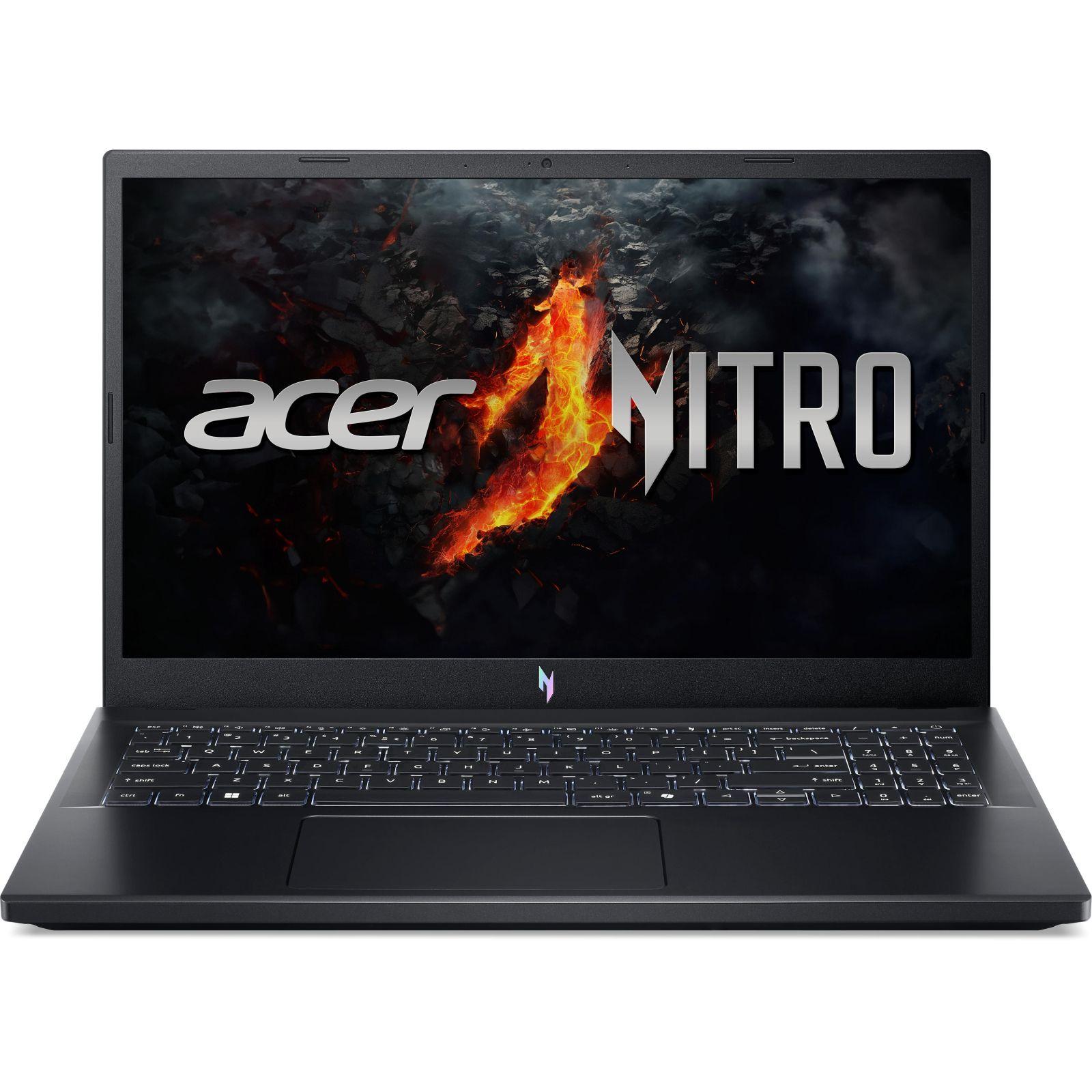 Acer Игровой ноутбук Acer Nitro V 15 ANV15-41-R6KT NH.QSHER.001 Игровой ноутбук 15.6", RAM 16 ГБ, SSD, NVIDIA GeForce RTX 3050 для ноутбуков (4 Гб), Без системы, (ANV15-41-R6KT NH.QSHER.001), черный