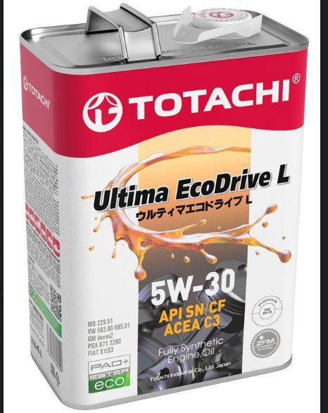 TOTACHI 5W-30 Масло моторное, Синтетическое, 4 л