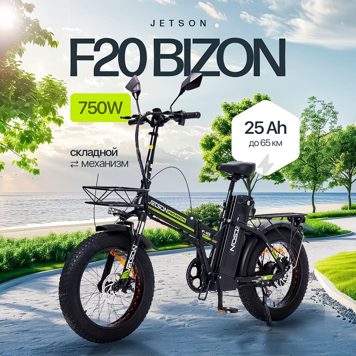 Электровелосипед Jetson F20 BIZON MAX 750W (48V25Ah)