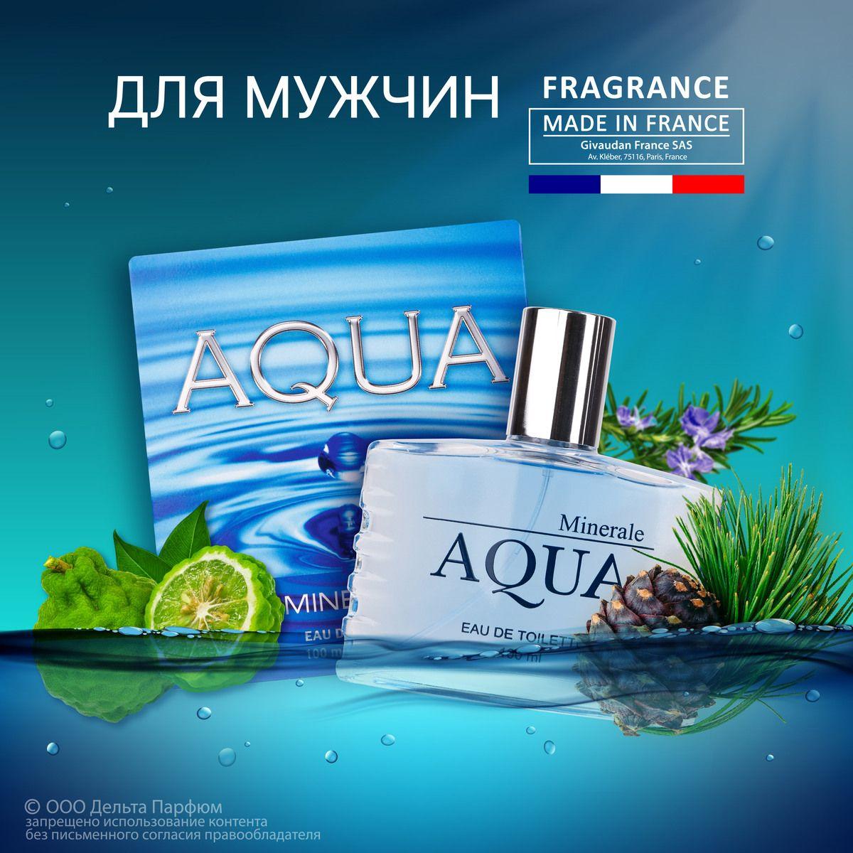 Туалетная вода мужская Aqua Minerale 100 мл. Подарок мужчине, свежие духи