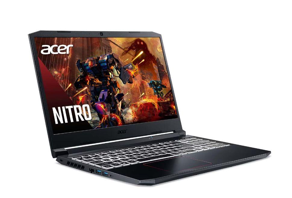 Acer Acer Nitro 5 AN515-55-54XB Игровой ноутбук 15.6", Intel Core i5-10300H, RAM 8 ГБ, SSD 256 ГБ, NVIDIA GeForce GTX 1650 Ti (4 Гб), Без системы, черный, Русская раскладка