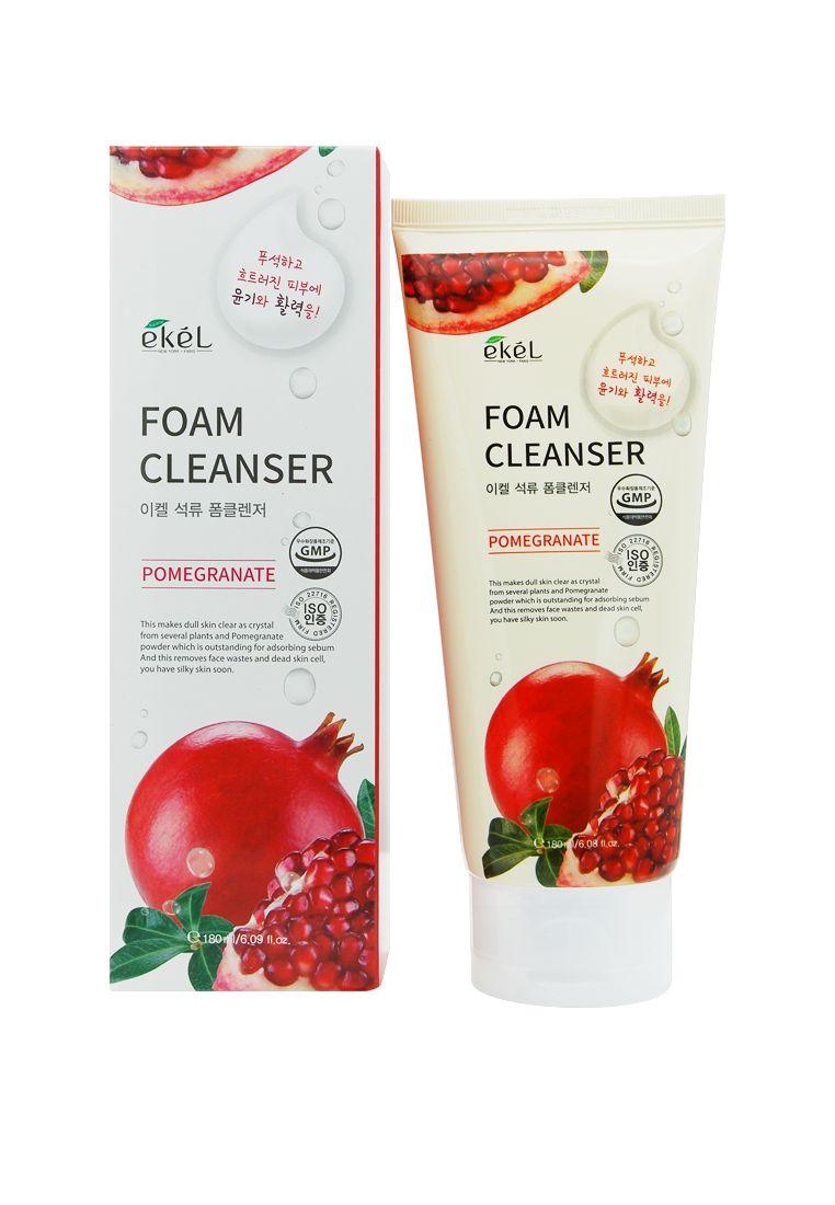 Ekel Pomegranate Foam Cleanser Пенка для очищения с гранатом, 180мл