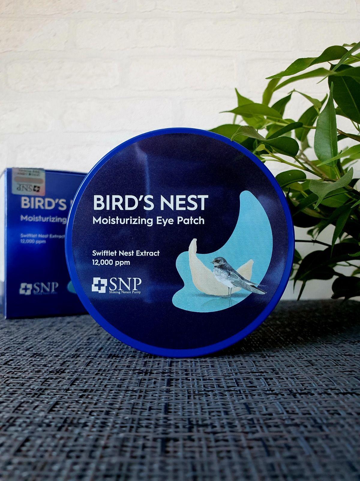 SNP Гидрогелевые Патчи для век с экстрактом ласточкиного гнезда Birds Nest Aqua Eye Patch