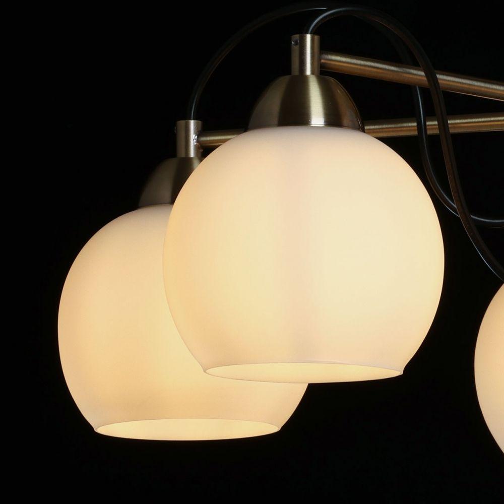 Люстра потолочная с лампочками DeMarkt 220014305+Lamps