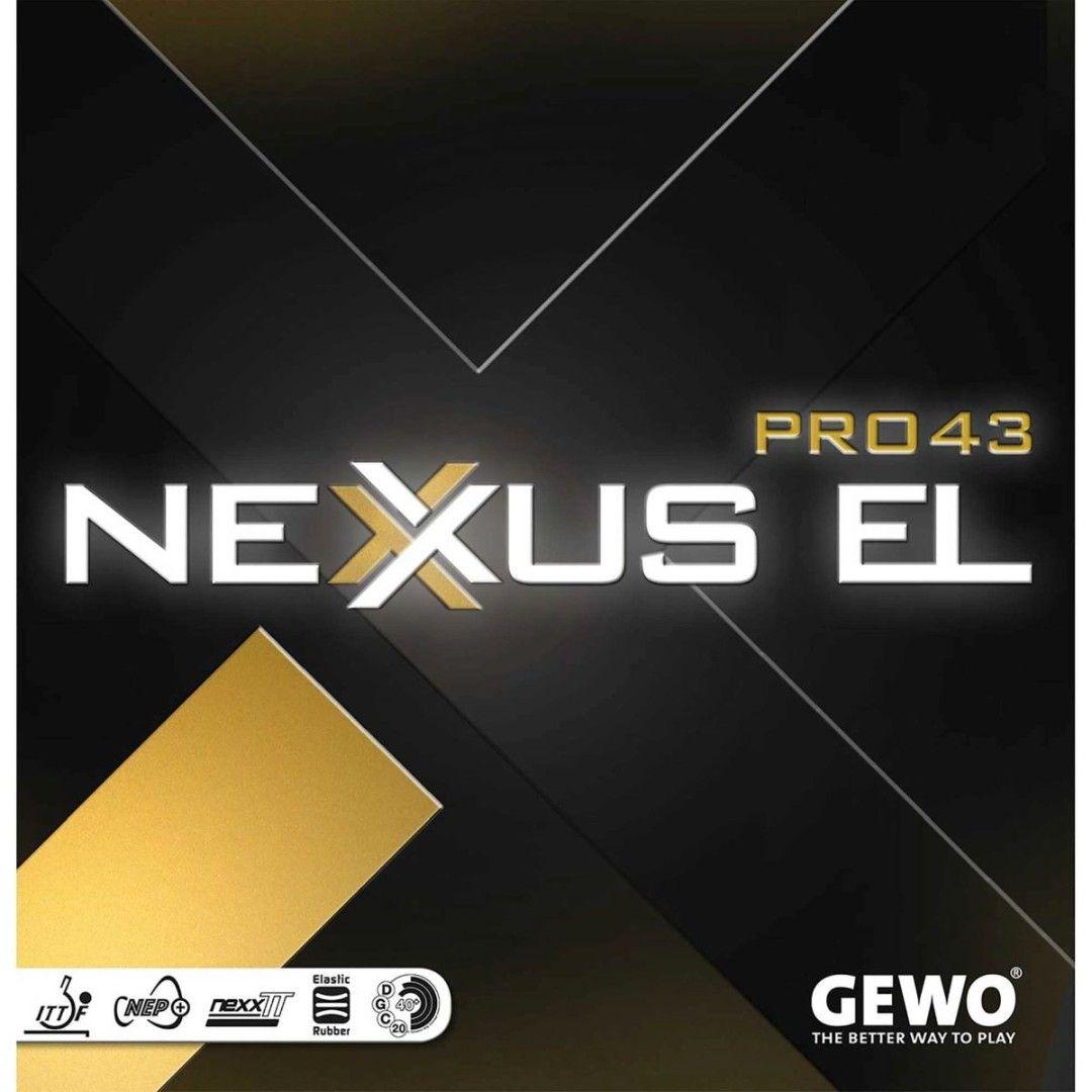 Накладка GEWO Nexxus EL Pro 43 Черный 2.1