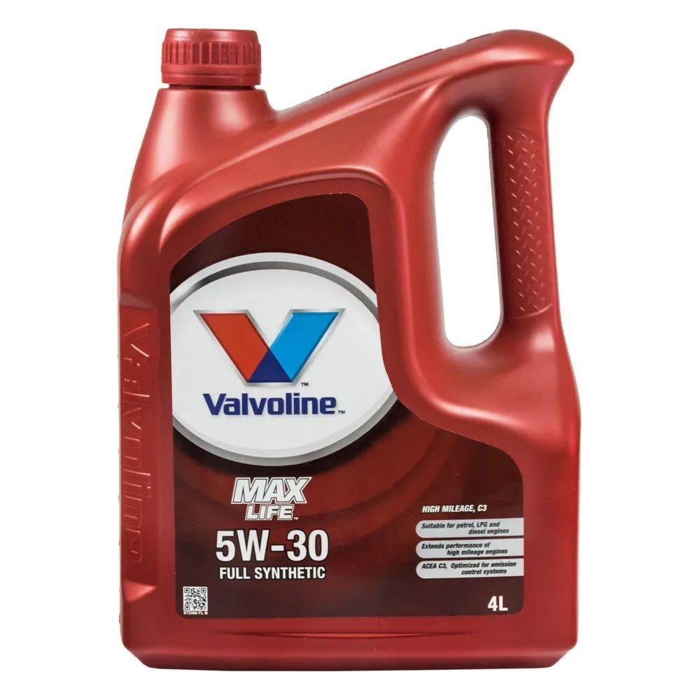 Valvoline | Valvoline maxlife 5W-30 Масло моторное, Синтетическое, 4 л