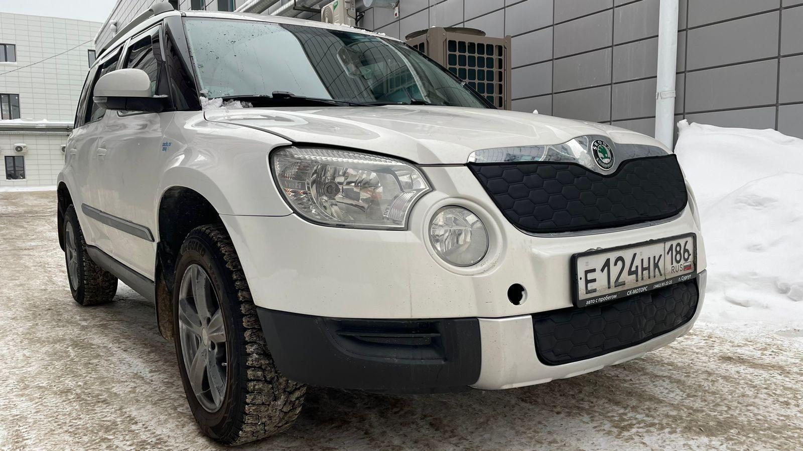 Утеплитель радиатора и бампера для Skoda Yeti (2009 -2014) I Шкода Йети